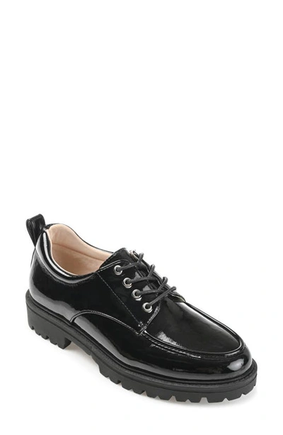 Journee Collection Tru Comfort Zina Lug Sole Loafer In Black