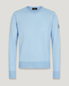 Belstaff Kerrigan Sweater In Sky Blue