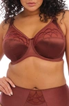 Elomi Cate Full Figure Underwire Lace Cup Bra El4030, Online Only In Purple