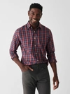 Faherty The Movement Plaid Shirt In Point Jewel Plaid