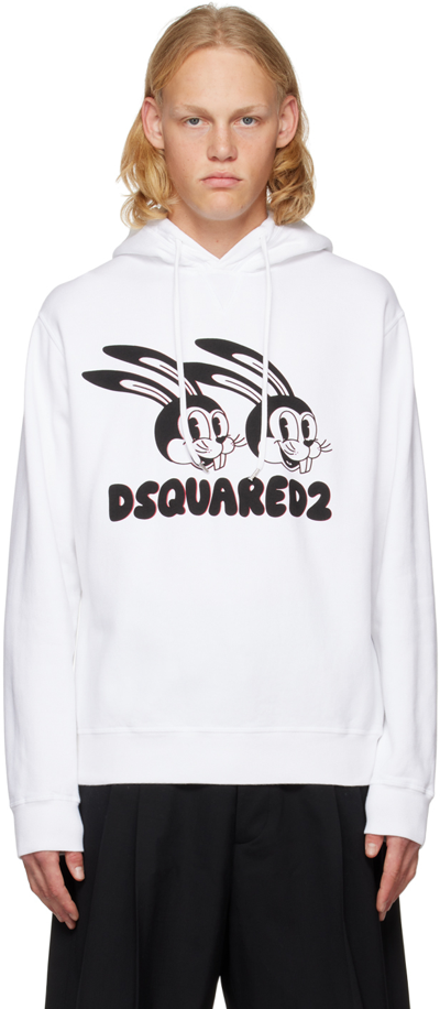 Dsquared2 Sweatshirt In White