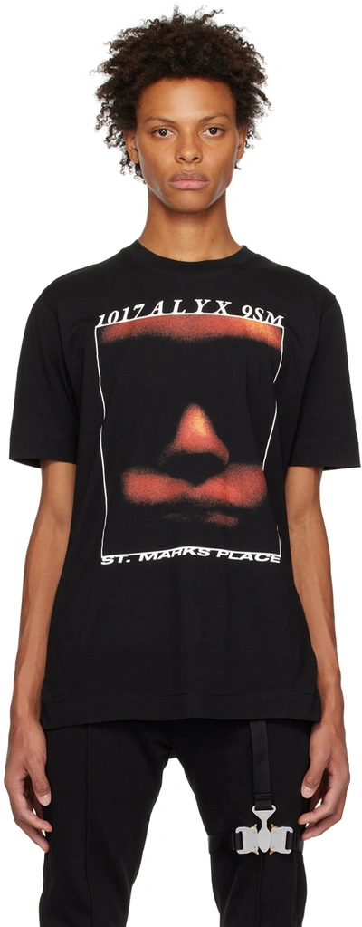 Alyx Icon Face T-shirt In Black