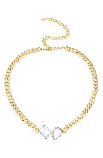 Ettika Gem Necklace In Gold