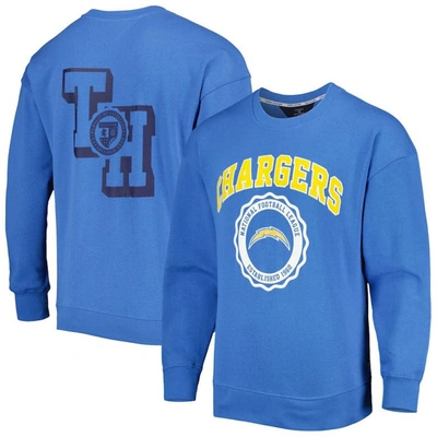 Tommy Hilfiger Powder Blue Los Angeles Chargers Ronald Crew Sweatshirt