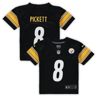 Nike Kids' Toddler  Kenny Pickett Black Pittsburgh Steelers Game Jersey