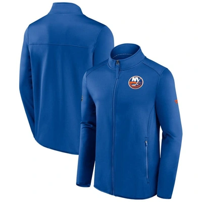 Fanatics Branded Royal New York Islanders Authentic Pro Rink Fleece Full-zip Jacket