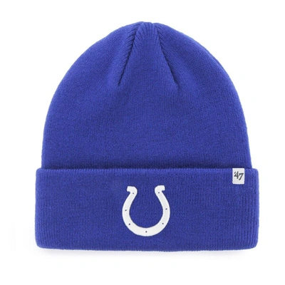 47 Kids' Youth ' Royal Indianapolis Colts Basic Cuffed Knit Hat