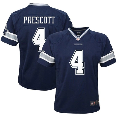 Nike Babies' Infant  Dak Prescott Navy Dallas Cowboys Player Game Jersey