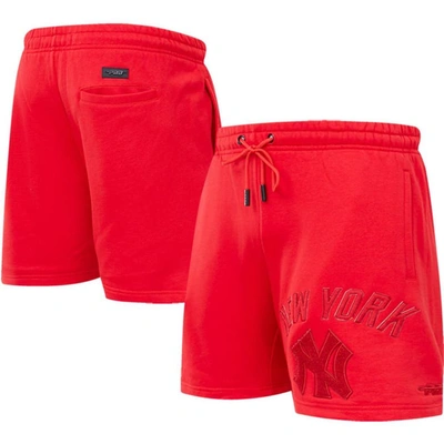 Pro Standard New York Yankees Triple Red Classic Shorts