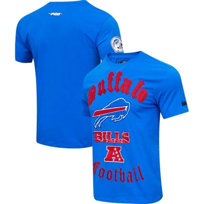 Pro Standard Royal Buffalo Bills Old English T-shirt