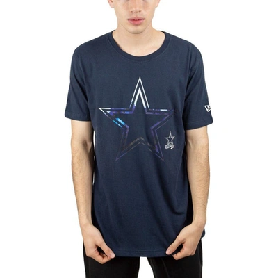 New Era Navy Dallas Cowboys Sideline T-shirt