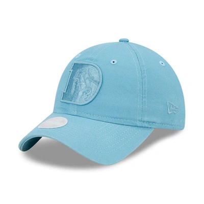 New Era Light Blue Denver Broncos Core Classic 2.0 Tonal 9twenty Adjustable Hat