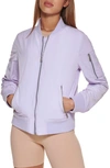 Levi's® Levi's Ma-1 Satin Bomber Jacket In Violet