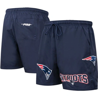 Pro Standard Navy New England Patriots Woven Shorts