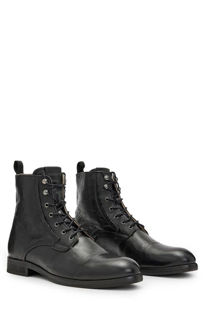 Allsaints Mikkel Plain Toe Boot In Black