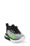 Nike Kids' Air Max 2021 Sneaker In Black/ Chrome/ Green Strike
