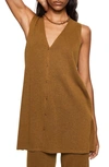 Mango Oversized Fine-knit Cardigan Medium Brown