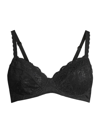 Cosabella Never Say Never Bustie Stretch-lace Underwired Bra In Black