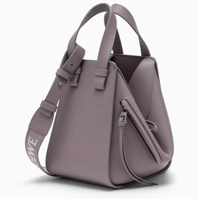 Loewe Hammock Purple Fog Leather Bag