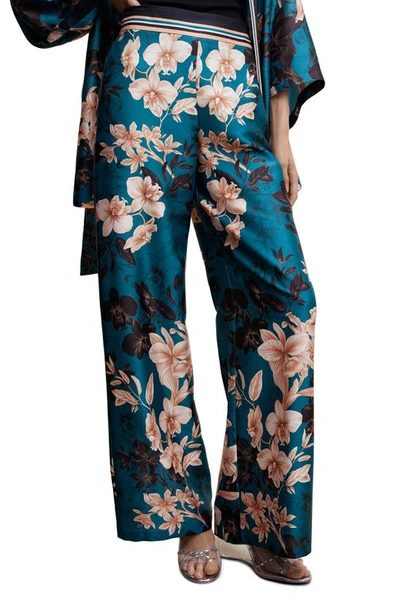 Mango Trousers Blue