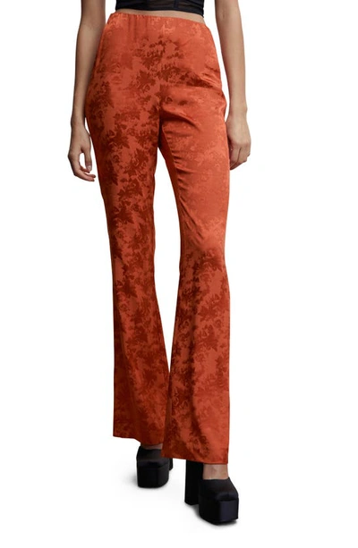 Mango Trousers Russet