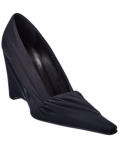 Jw Anderson Wrap Wedge Pump In Black