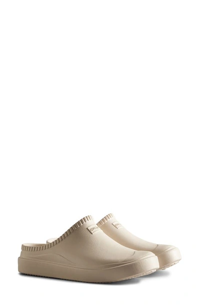 Hunter Gender Inclusive In/out Bloom Clog In White