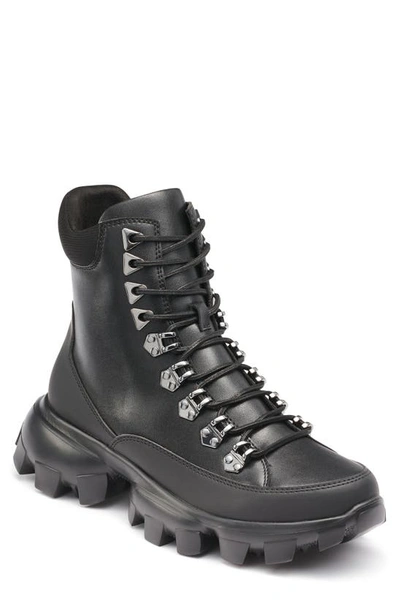 Karl Lagerfeld Chunky Sole Boot In Black