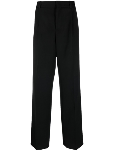 Botter Straight-leg Tailored Trousers In Black