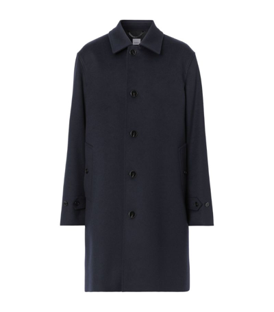 Burberry Cashmere Paddington Car Coat In Midnight