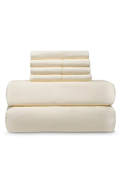Christopher Knight Collection Hemstitch 3-piece Sheet Set In Ivory