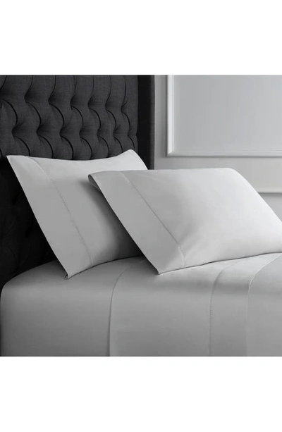 Christopher Knight Collection Hemstitch 3-piece Sheet Set In Grey