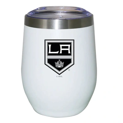 The Memory Company Los Angeles Kings 12oz. Logo Stemless Tumbler In White