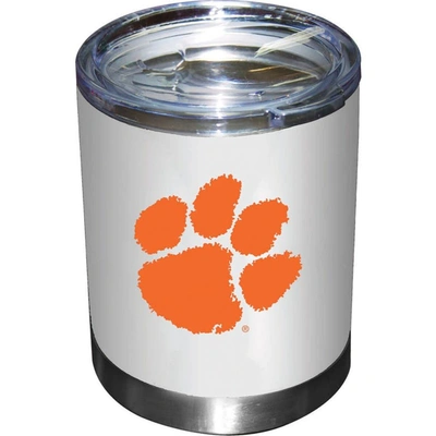 The Memory Company Clemson Tigers 12oz. Team Lowball Tumbler In White