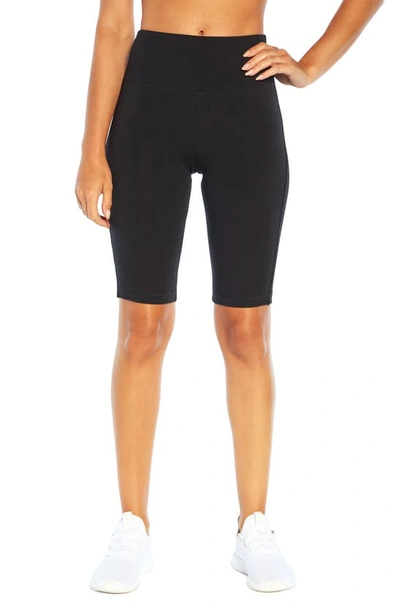 Marika Knee Length Bike Shorts In Black
