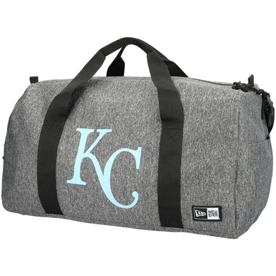New Era Kansas City Royals Active Duffel Bag In Grey
