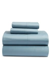Nordstrom At Home 400 Thread Count Sheet Set In Blue Citadel