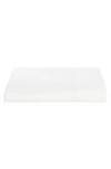 Ralph Lauren Organic Cotton Percale Flat Sheet In Tuxedo White