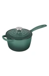 Le Creuset Signature 1.75-quart Enameled Cast Iron Saucepan In Artichaut