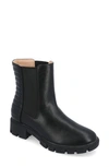 Journee Collection Tru Comfort Tatiana Lug Sole Chelsea Boot In Black