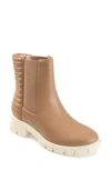 Journee Collection Tru Comfort Tatiana Lug Sole Chelsea Boot In Brown
