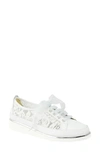 Ron White Novalee Lace Napa Wedge Sneakers In Ice