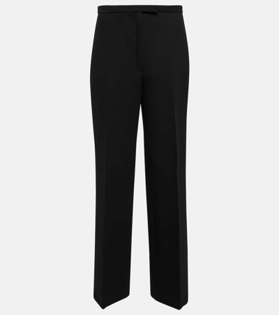 The Row Elia Virgin Wool Pants In Black