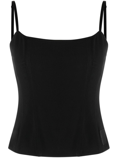 Marc Jacobs Structured Camisole In Black