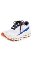 On Cloudmster Sneakers In Frost/cobalt