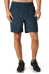 Beyond Yoga Relaxed Fit Take It Easy Shorts In Nocturnal Navy