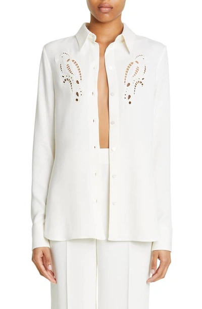 Stella Mccartney Long-sleeve Shirt In White