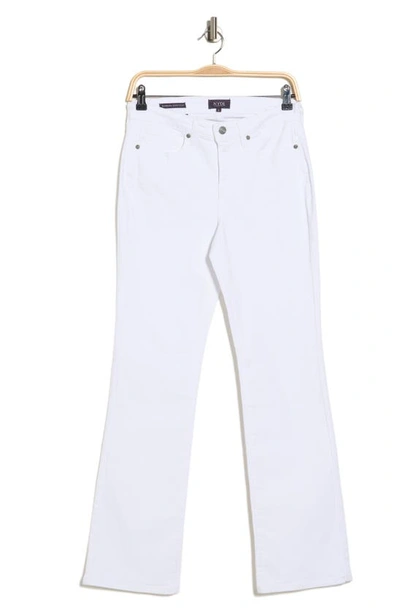 Nydj High Waist Bootcut Jeans In Optic White
