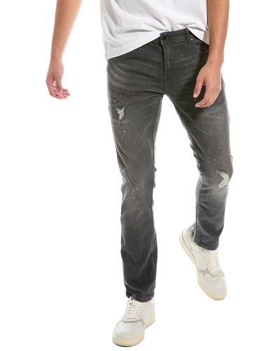 Cavalli Class Grey Slim Straight Jean