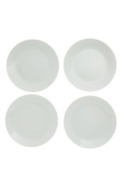 Nordstrom Set Of 4 Porcelain Salad Plates In White